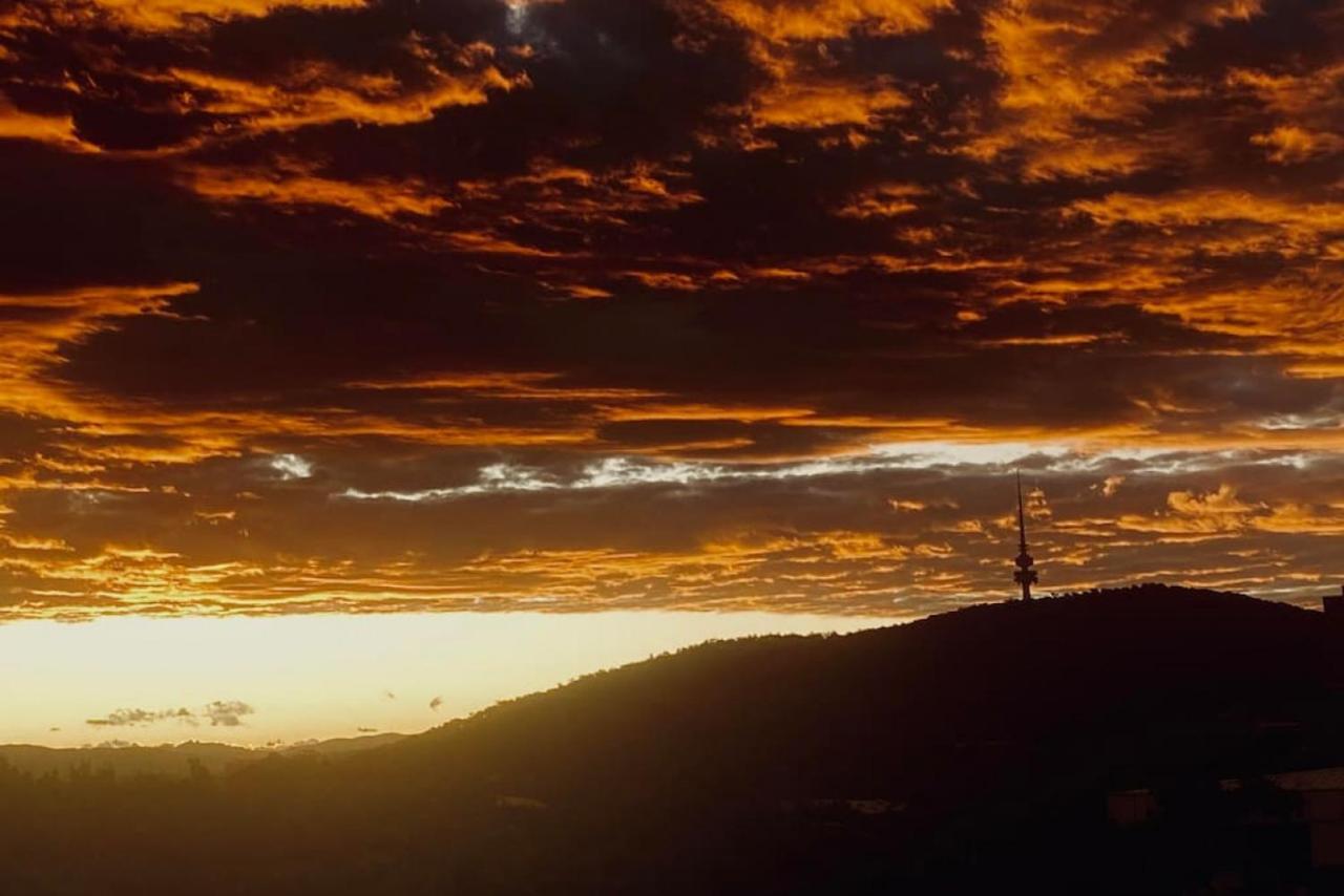 Mountain Views At Midnight In The Heart Of * Canberra