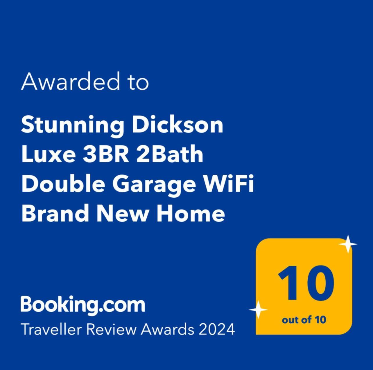 Stunning Dickson Luxe 3br 2bath Double Garage Wifi Brand New Holiday home Canberra