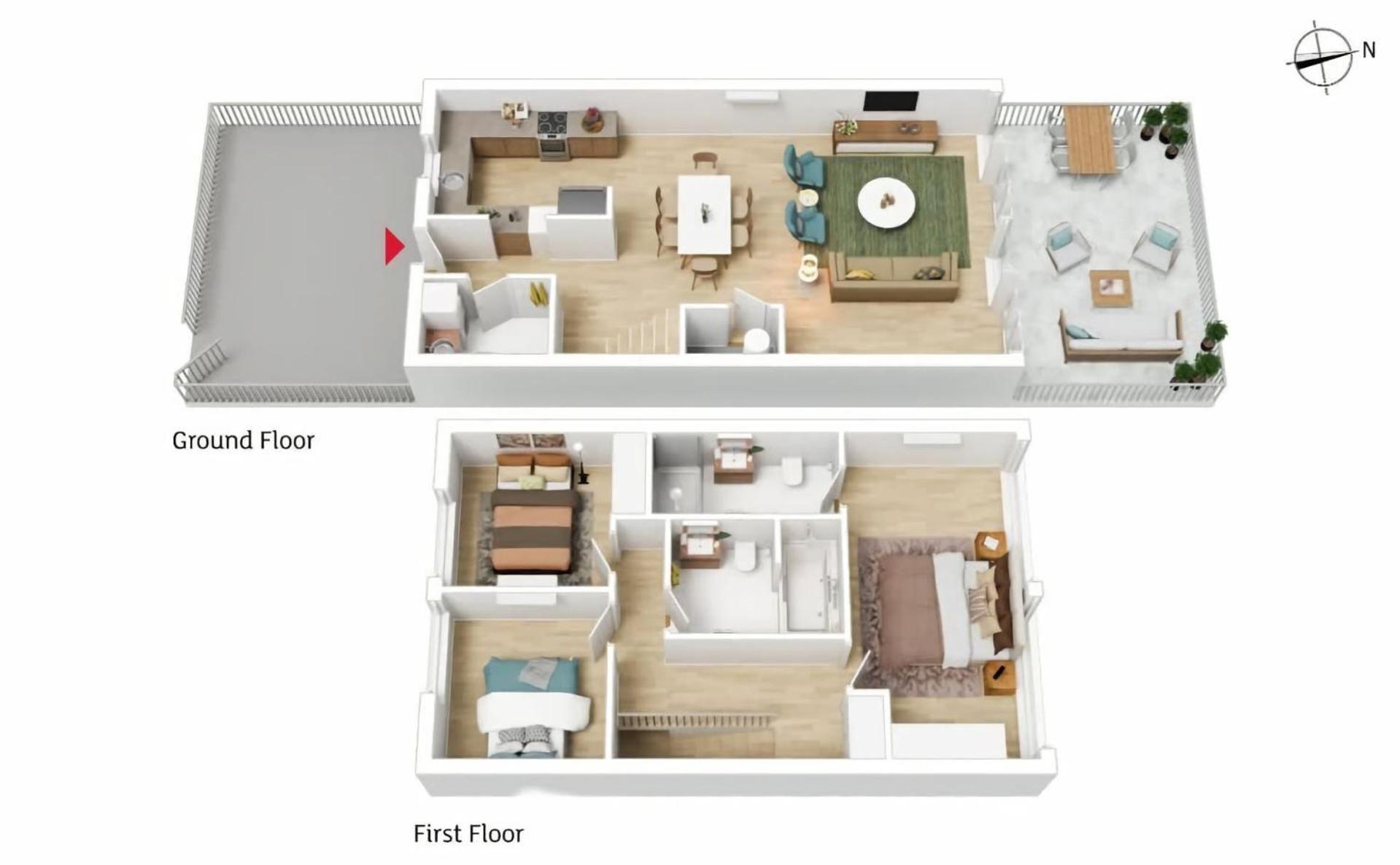 Apartment Beautiful 3 Bedroom Townhouse Located In Dickson