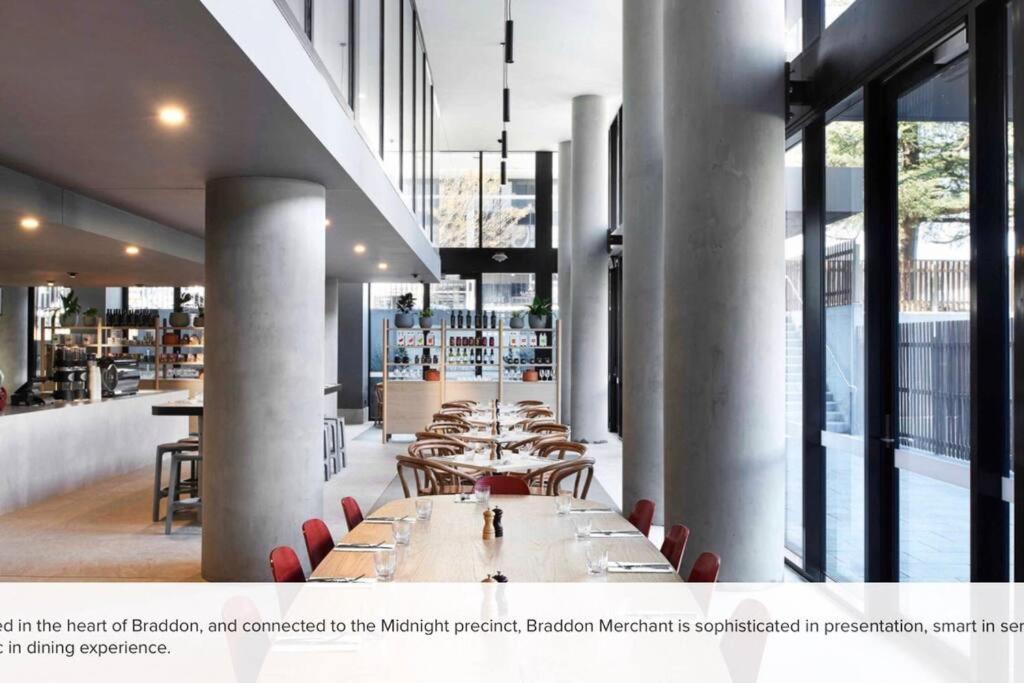 Midnight Luxe: Urban Braddon With Skyline Views Apartment Canberra