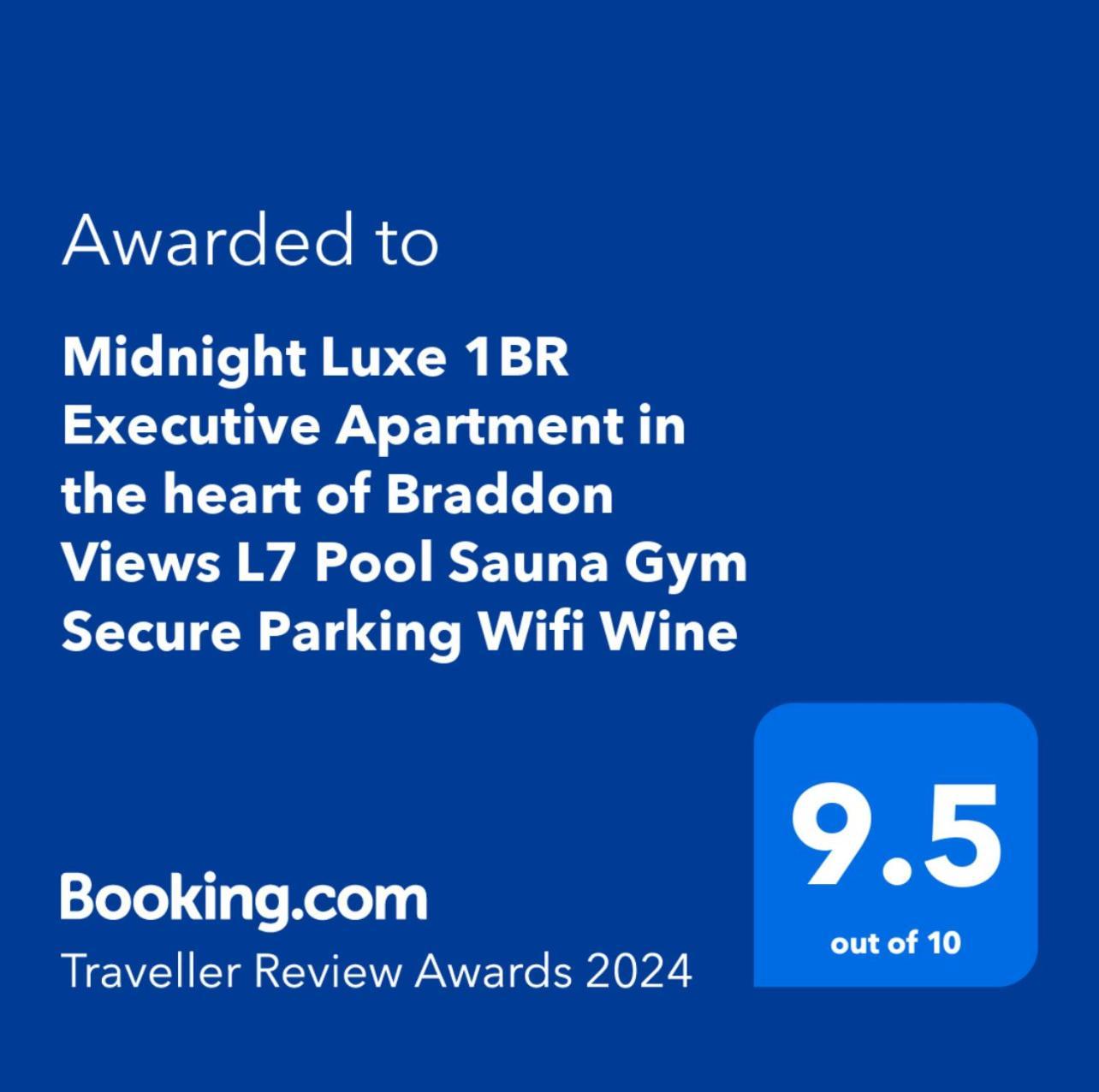 Midnight Luxe: Urban Braddon With Skyline Views Canberra
