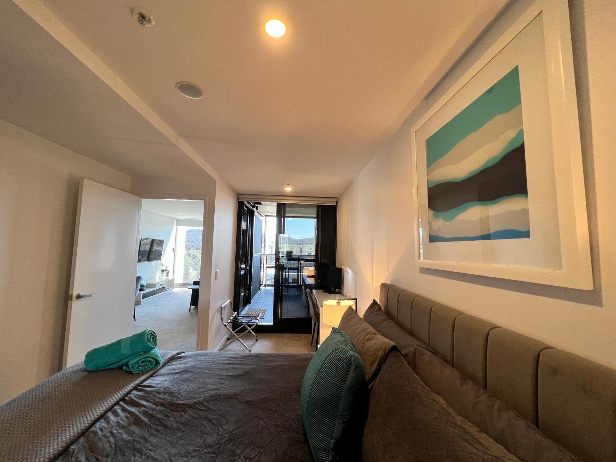 Midnight Luxe: Urban Braddon With Skyline Views